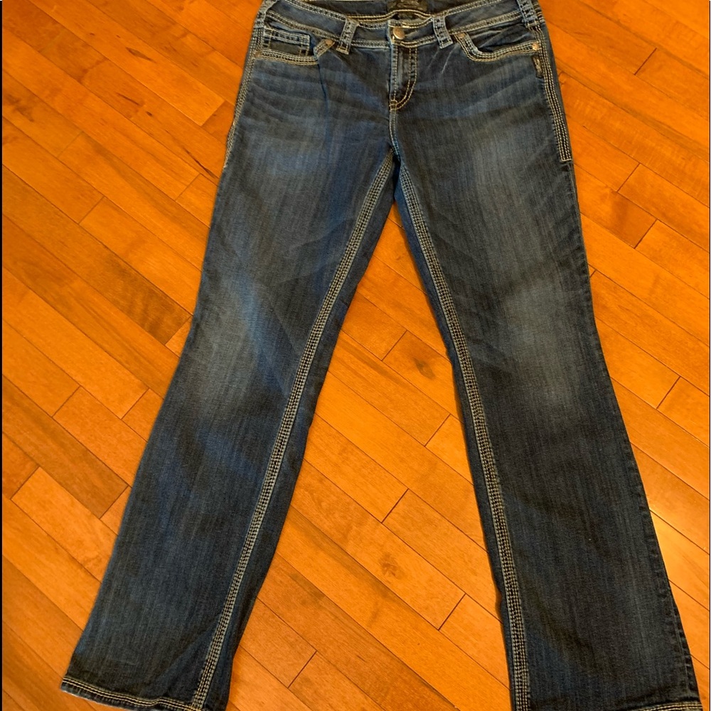 Silver jeans